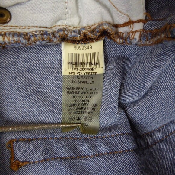 Two by Vince Camuto Jeans Womens 29/8 Medium Wash Blue Stretch Denim Ankle Jeans - Picture 8 of 12